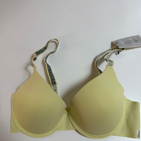 Spyder Other - Spyder Underwire Bra Yellow Womens 36C New!